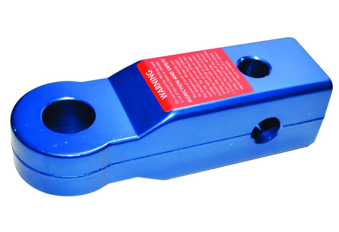 Roadsafe Aluminum Recovery Tow Hitch - 50Mm - Blue
