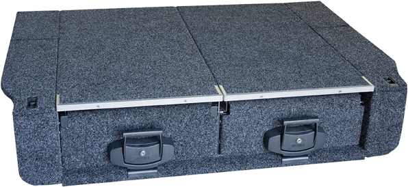 Drawer unit with One Side Roller Floor for Toyota Hilux Dual Cab