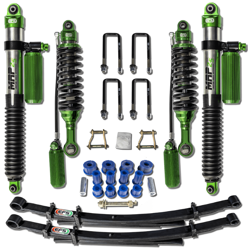 EFS MRP 2.5 inch Remote Res Suspension Kit to suit Holden Colorado
