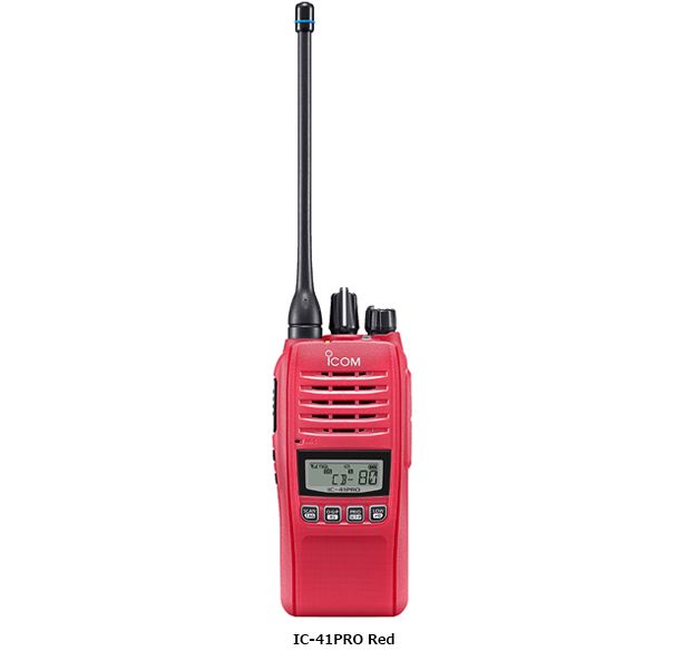 ICOM IC-41PRO 5W Waterproof Handheld UHF CB (Red)