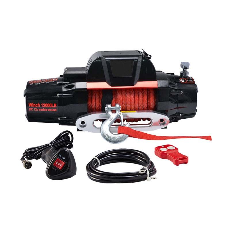 VMN 12500 lb IP67 rated Waterproof Winch with wireless remote
