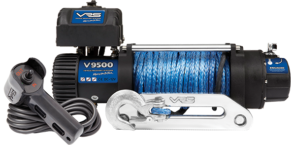 VRS-1200 4WD Winch With Synthetic Rope