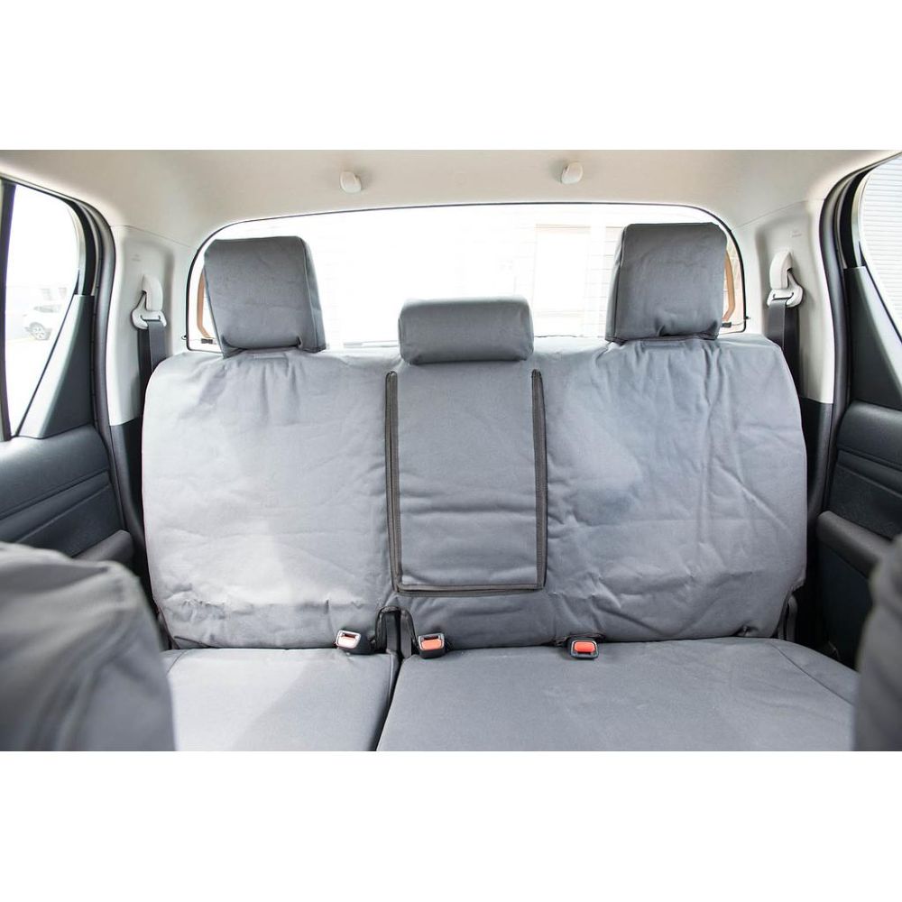 EFS Rear Split Fold Canvas Seat Cover to suit NISSAN NAVARA D40(2005-2015)