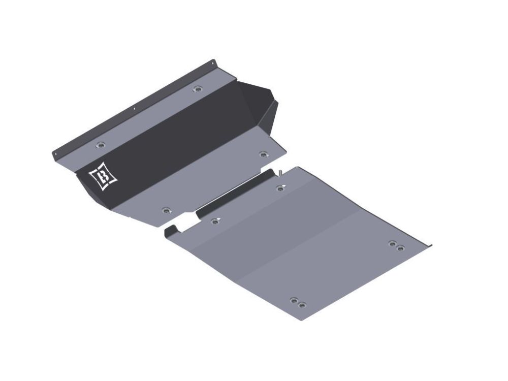 Hilux 2015-19+ bash plate set standard diff