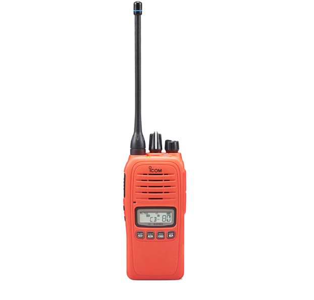 ICOM  The Waterproof Handheld UHF CB (Orange)