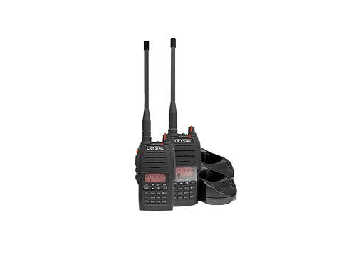 rystal Mobile DBH50RKT twin pack - 2x DBH50R 5W handheld UHF CB radios