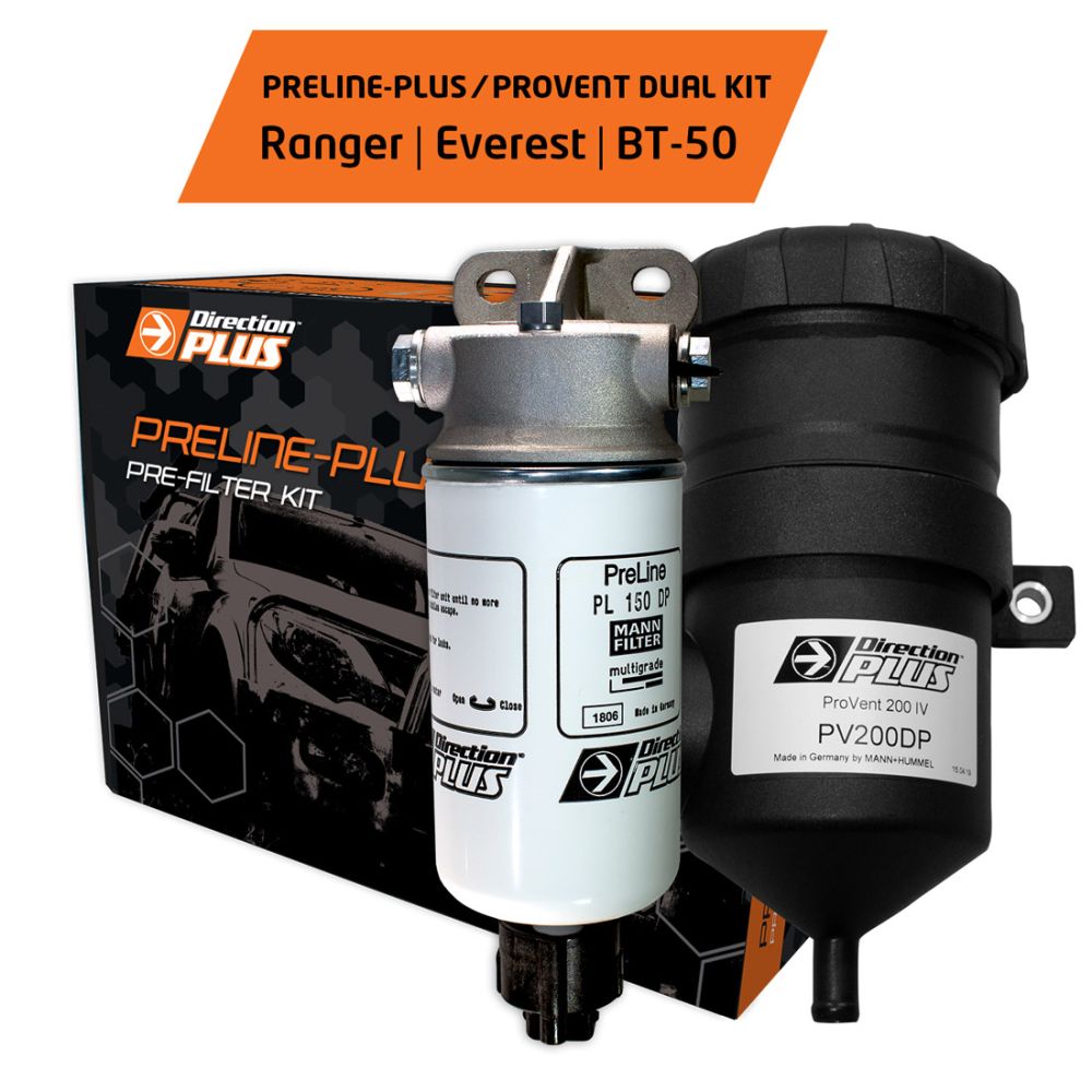 PreLine-Plus/ProVent Dual Kit RANGER/EVEREST/BT50