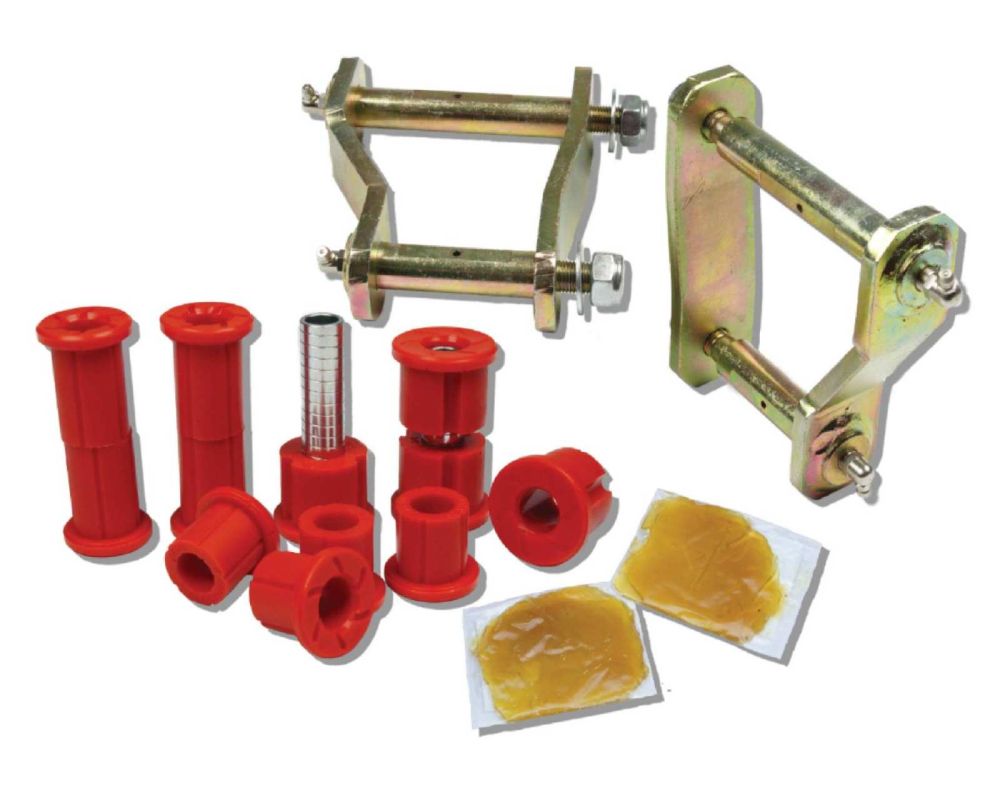 Red Springs Shackle and Bush Kit  to Suit Toyota Hilux 2015 and on