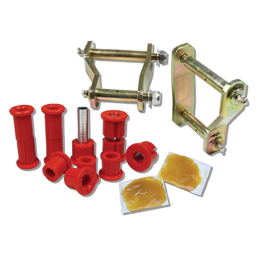Red Springs Shackle and Bush Kit  to Suit Toyota Hilux 2015 and on