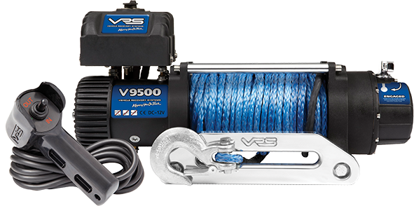 VRS-1200 4WD Winch With Synthetic Rope