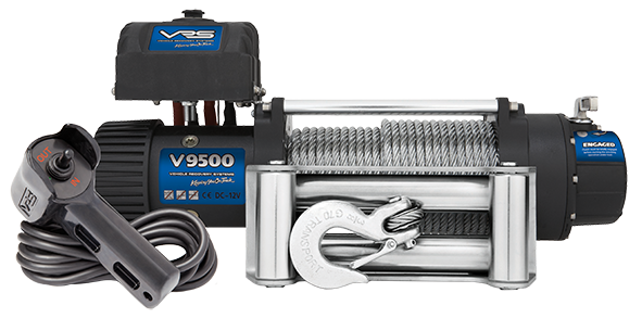 VRS 9500  4WD Winch with Wire rope