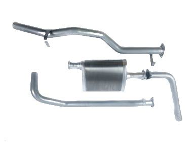 VMN Bluetongue Stainless Steel Exhaust for Toyota Hilux 05-11 Diesel, 3