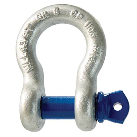 Rated bow shackles