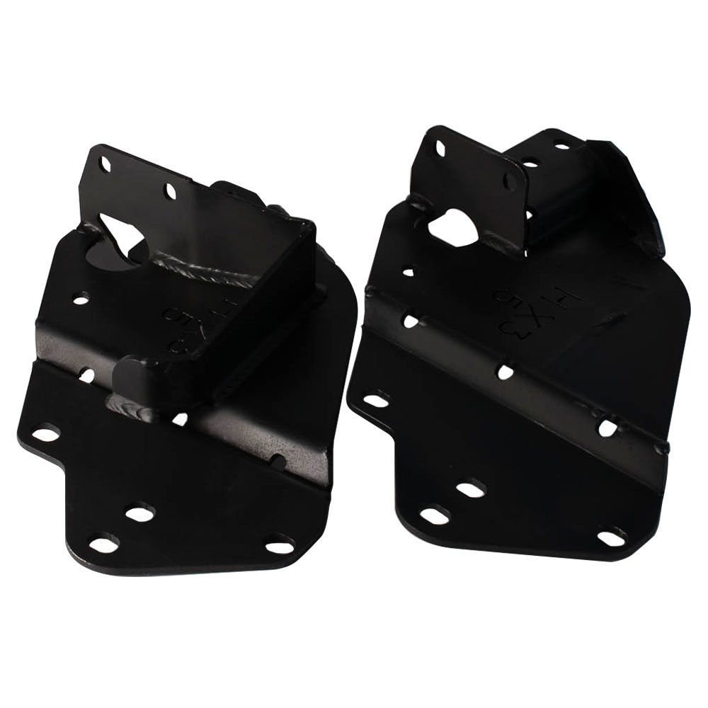VMN does offer bullbar mounting brackets for the popular Xrox tube style bullbars that does convert from a standard bullbar to a body lifted bullbar and vice versa